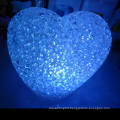 Hot sales led small night light / crystal heart a night light